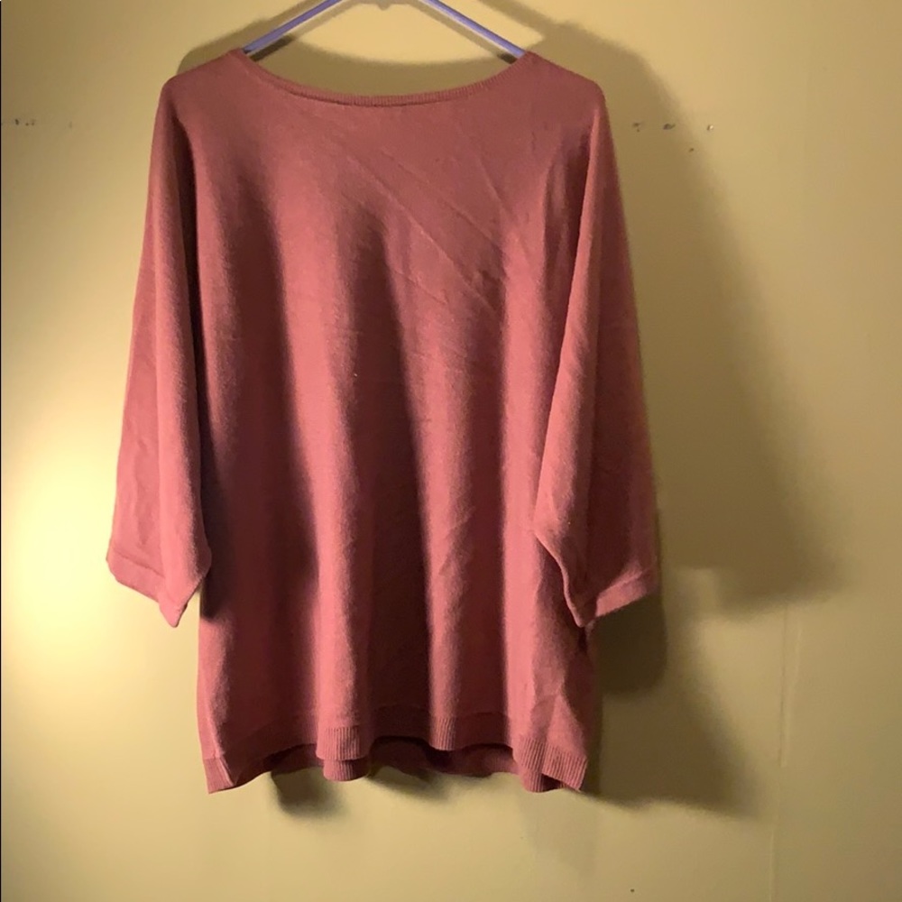 blush sweater